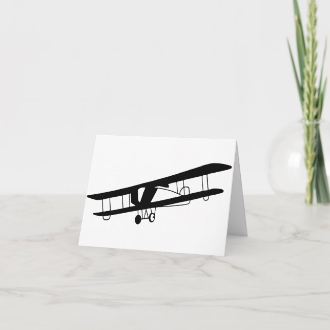 Vintage Airplane Note Cards (Front)