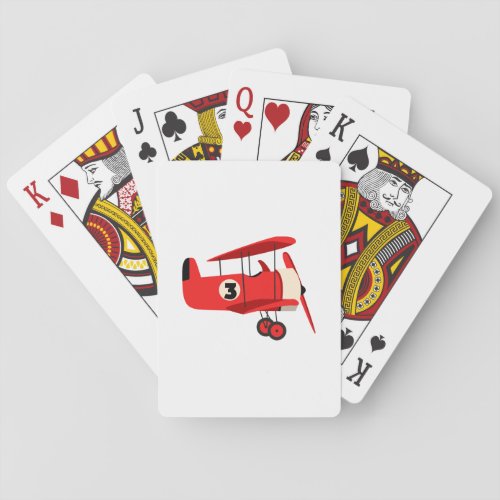 Vintage Airplane Playing Cards