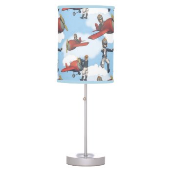 Vintage Airplane Table Lamp by sagart1952 at Zazzle