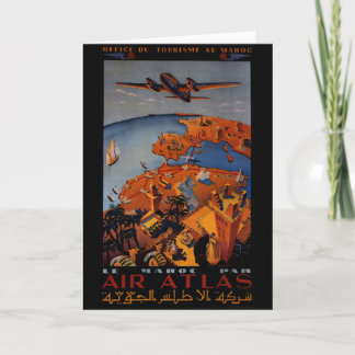 Vintage Airplane - Travel gifts and greetings Card