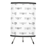 Vintage Airplanes Aviation Themed Custom Color Tripod Lamp at Zazzle