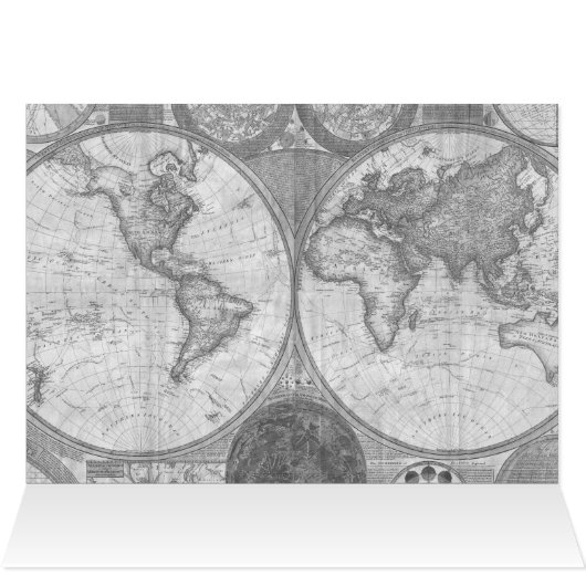 Vintage Airship Dirigible Adventure Thank You (Inside Horizontal (Top))