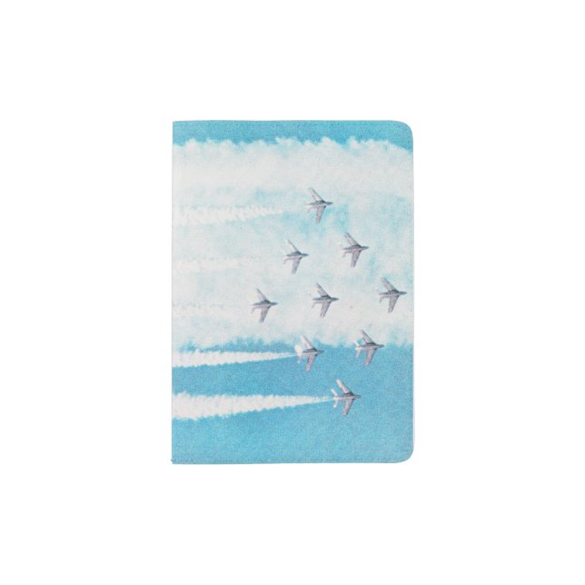 Vintage Airshow Passport Holder (Front)