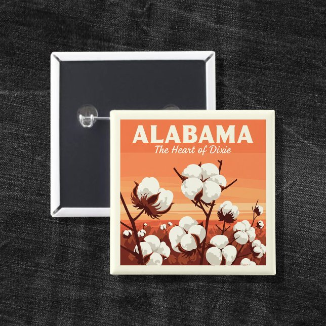 Vintage Alabama Button (Creator Uploaded)