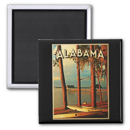 Vintage Alabama Magnet