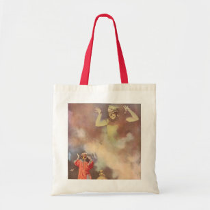 Genies Lamp Bags Handbags Zazzle Vintage Aladdin And The Genie Of Lamp Win Tote Bag