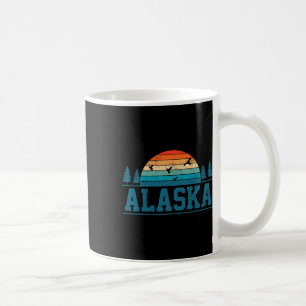 Vintage Alaska Ducks Geese Hunting Hunt Retro Gift Coffee Mug