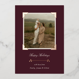 Vintage Album Foil Invitation
