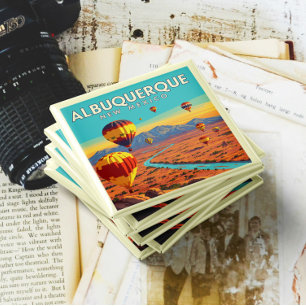 Vintage Albuquerque New Mexico Magnet