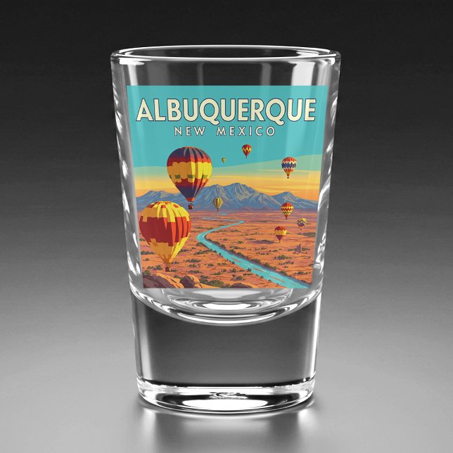 Vintage Albuquerque New Mexico Shot Glass (Creator Uploaded)