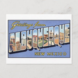 Vintage Albuquerque Postcard