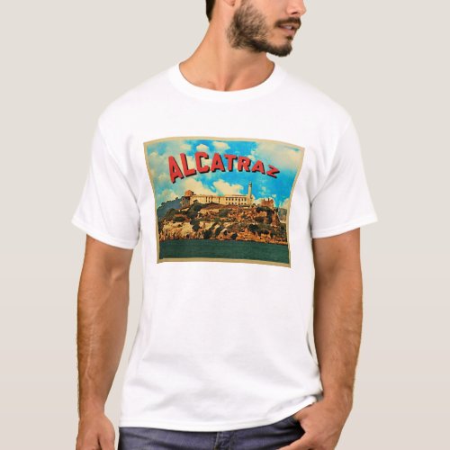 Vintage Alcatraz Island T_Shirt