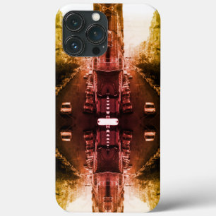 Vintage Algeria Algiers cars building Case-Mate Sa iPhone 13 Pro Max Case