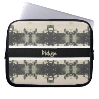 Vintage Algeria Algiers street building Laptop Sleeve