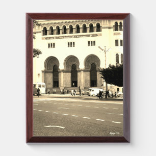 Vintage Algeria Algiers The post office Award Plaque