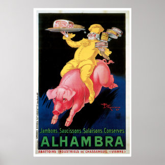 Vintage Alhambra Poster- starting at 11.20 Poster
