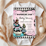 Vintage Alice In Wonderland Baby Shower Invitation at Zazzle
