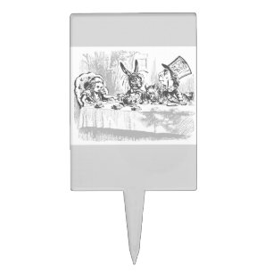 Vintage Alice in Wonderland Birthday Cakepick