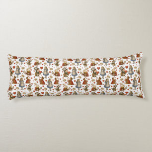 Vintage Alice in Wonderland Body Pillow