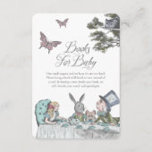 Vintage Alice in Wonderland | Books For Baby Enclo Enclosure Card (Front)