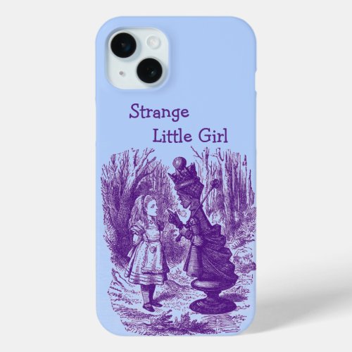 Vintage Alice in Wonderland iPhone 15 Plus Case