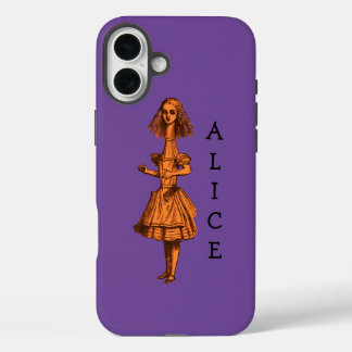 Vintage Alice in Wonderland  iPhone 16 Plus Case