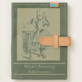 Vintage Alice in Wonderland Cat Adventures Art Journal