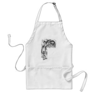 Vintage Alice in Wonderland, Cheshire Cat Adult Apron