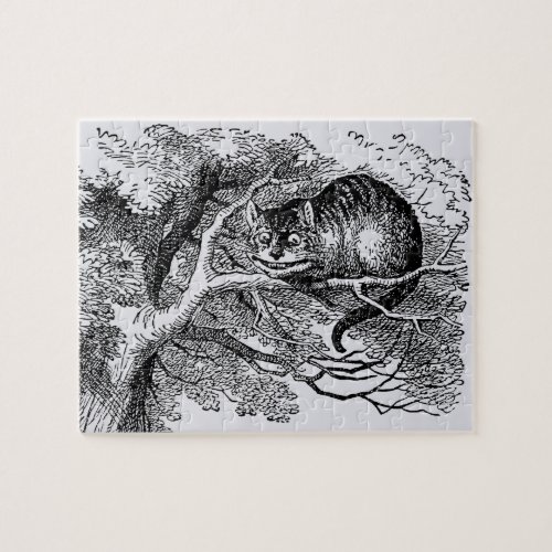 Vintage Alice in Wonderland Cheshire Cat Jigsaw Puzzle