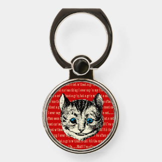 Vintage Alice in Wonderland Cheshire Cat Phone Ring Stand