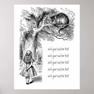 Cheshire Cat Posters | Zazzle