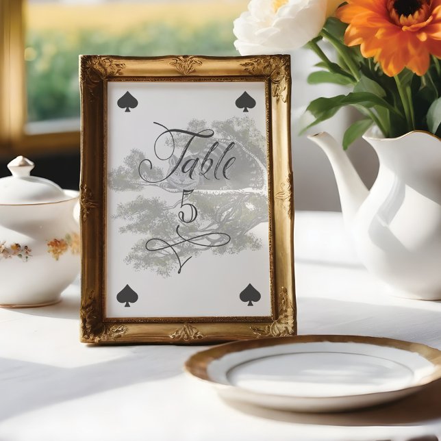 Vintage Alice in Wonderland Cheshire Playing Card (Vintage Alice in Wonderland Cheshire Playing Card)