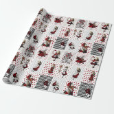 Christmas Alice In Wonderland Wrapping Paper | Zazzle