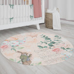 Vintage Alice In Wonderland Collage Decoupage Rug<br><div class="desc">Beautifully designed vintage Alice in Wonderland Decoupage-themed rug. The design features a mix of our own hand-drawn original florals and artwork. We've meticulously restored the iconic Alice in Wonderland vintage rabbit illustrations by hand sketching them and bringing them to life with beautiful watercolor undertones. Design features original hand-drawn vintage flowers,...</div>