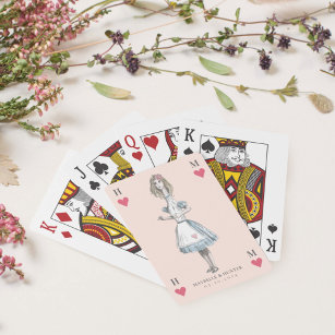 Vintage Alice in Wonderland Drink Me Fairytale Playing Cards
