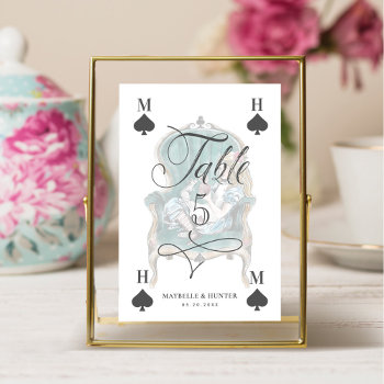 Vintage Alice In Wonderland Fairytale Playing Card by moodthology at Zazzle