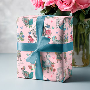 Exclusive Books Alice in Wonderland Wrapping Paper on Behance