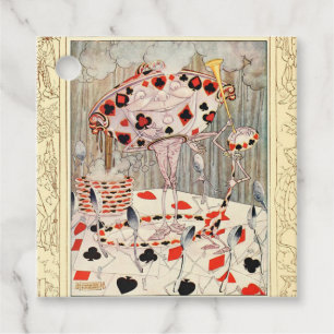 Vintage Alice In Wonderland Favor Tags