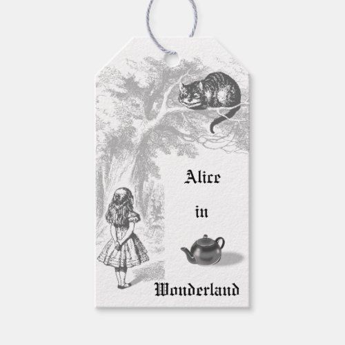 Vintage Alice in Wonderland Gift Tags