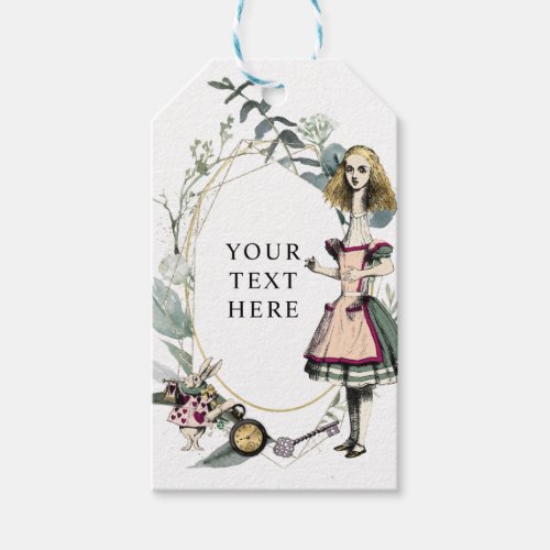 Vintage Alice in Wonderland  Gift Tags