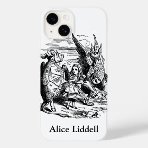 Vintage Alice in Wonderland, Gryphon, Mock Turtle Case-Mate iPhone 14 Case