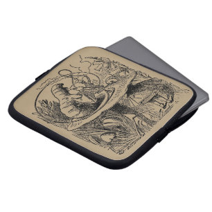 Vintage Alice in Wonderland Hookah Caterpillar Laptop Sleeve