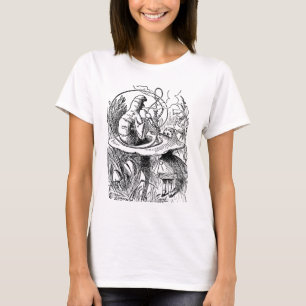 Vintage Alice in Wonderland Hookah Caterpillar T-Shirt