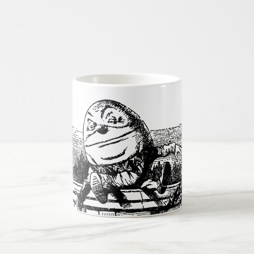 Vintage Alice in Wonderland Humpty Dumpty on Wall Coffee Mug