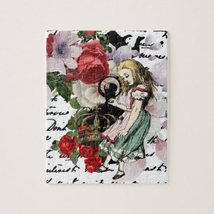 Vintage Alice in Wonderland Jigsaw Puzzle