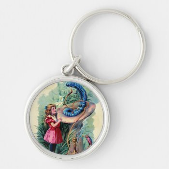 Vintage Alice In Wonderland Keychain by EndlessVintage at Zazzle
