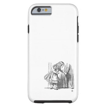 Vintage Alice In Wonderland Looking For The Door Tough Iphone 6 Case by iBella at Zazzle
