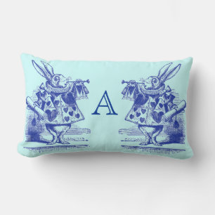 Vintage Alice in Wonderland Lumbar Pillow