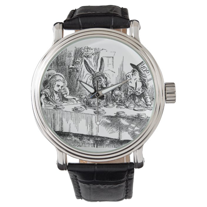 Vintage alice in wonderland wrist watch clearance