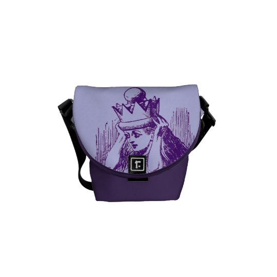 alice in wonderland messenger bag